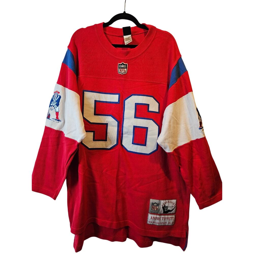 Reebok Andre Tippett Patriots Throwback Jersey #56 Gridiron Classics XL